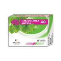 GINKGO BILOBA 40, 80, 120 ANANTA