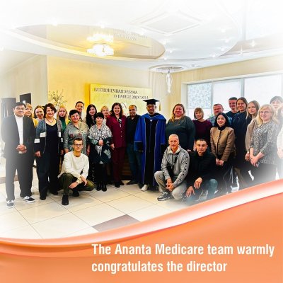 The Ananta Medicare team warmly congratulates the Director